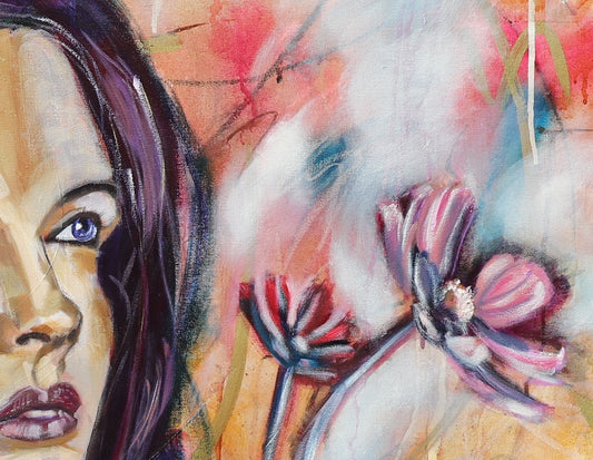 A Good Looking Woman Fine Art Print