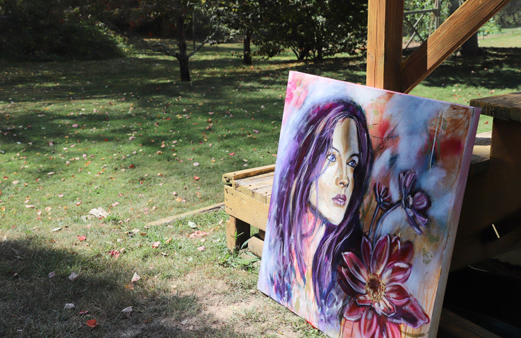 A Good Looking Woman Original Fine Art