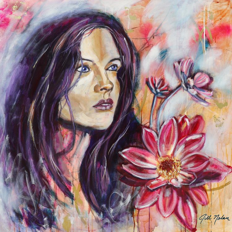 A Good Looking Woman Fine Art Print