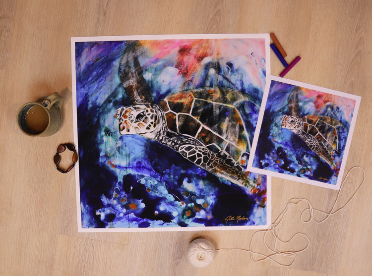 Spirit Turtle Fine Art Print
