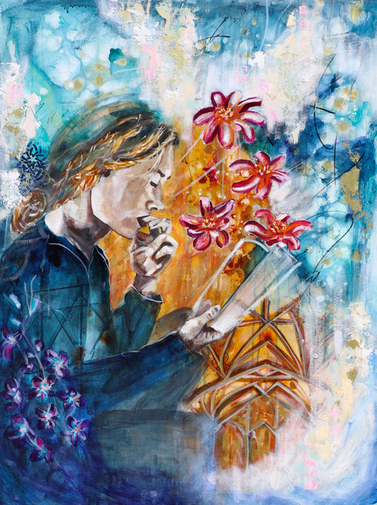 Working on Myself: Knowledge Fine Art Print